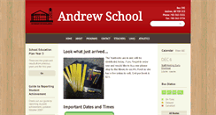 Desktop Screenshot of andrewschool.ca