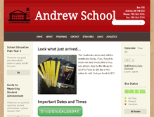 Tablet Screenshot of andrewschool.ca